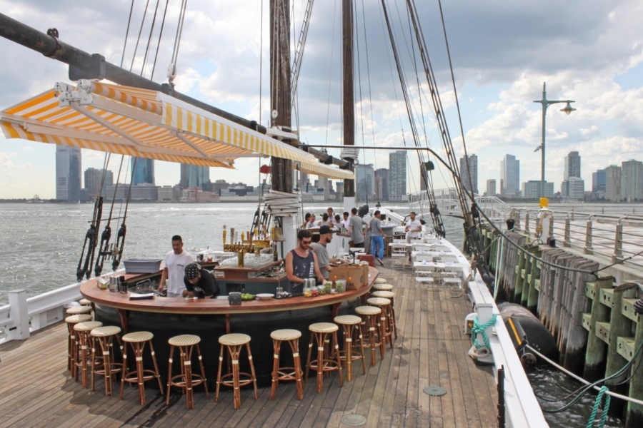 Oysters at Grand Banks - 10 Things You Must Do In New York This Summer // NotJessFashion.com
