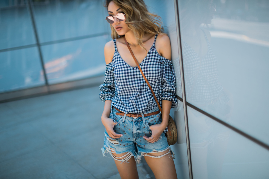 Gingham summer style - 5 Updated Gingham Trends You'll Love For Summer // NotJessFashion.com