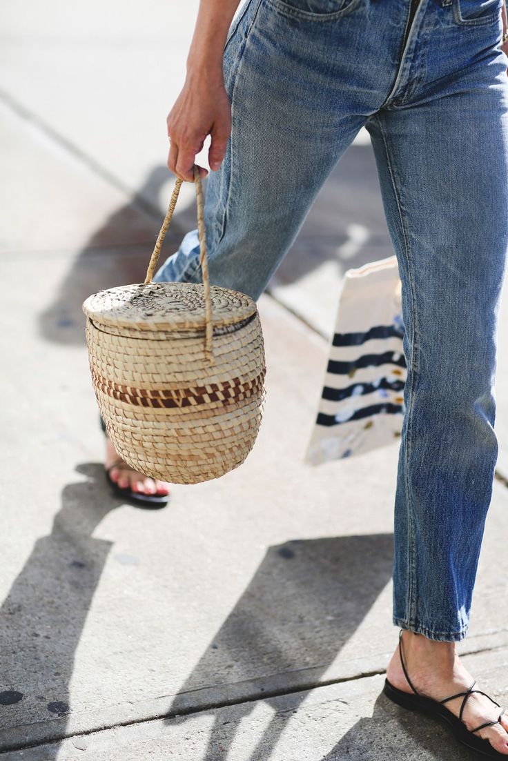 Wicker Basket Bag - Cute Basket Bags that will Whisk You Away // NotJessFashion.com