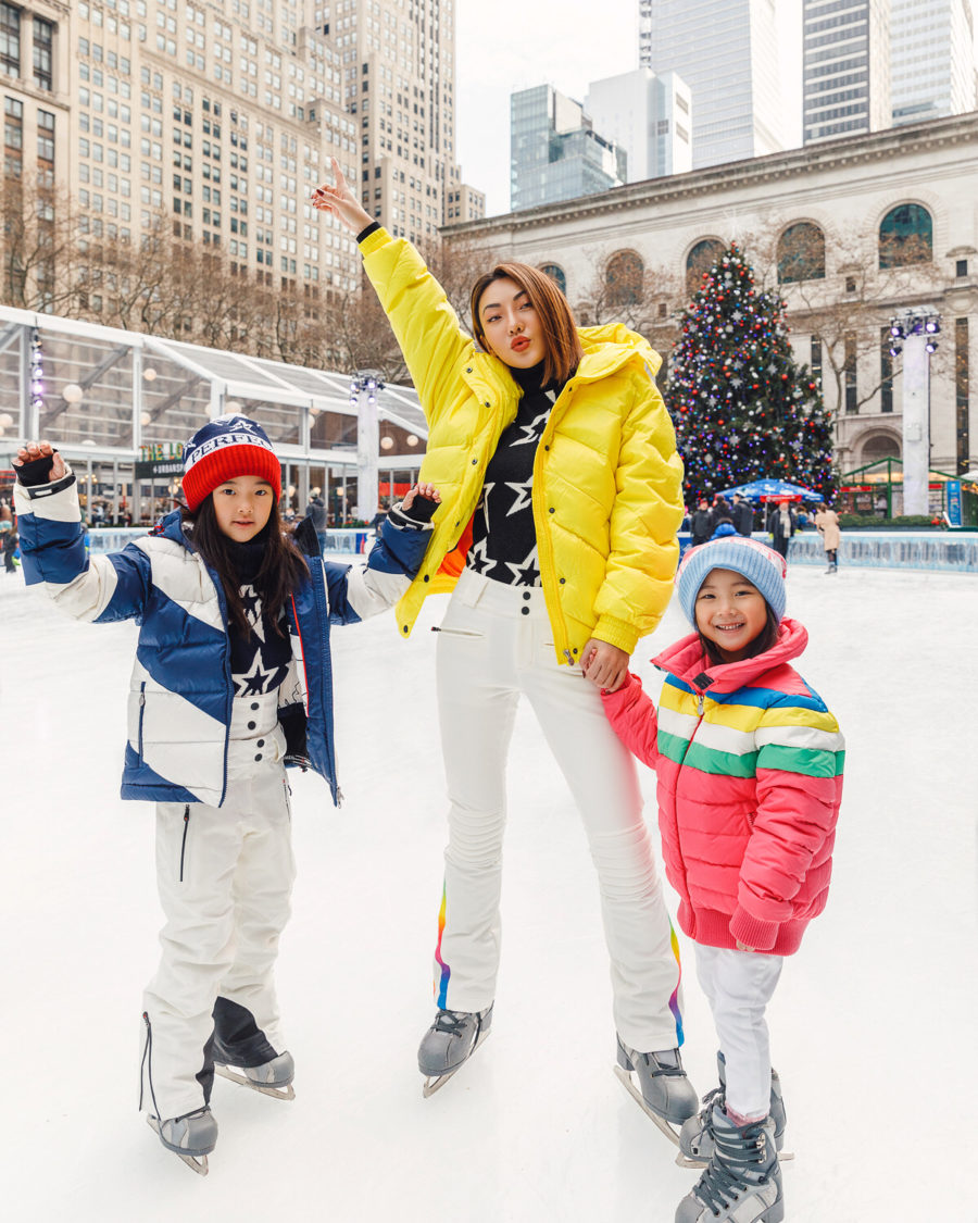 fashion blogger jessica wang ice skating with kids in nyc // Jessica Wang - Notjessfashion.com